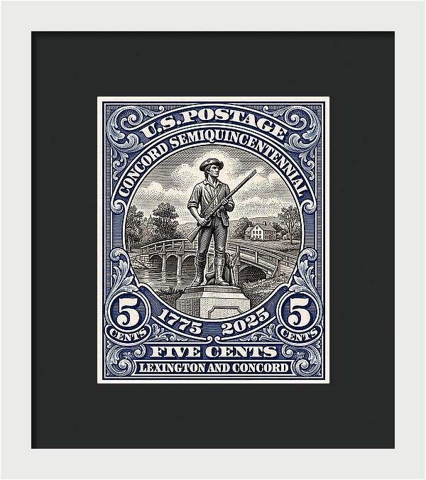Concord 5c - Framed Print