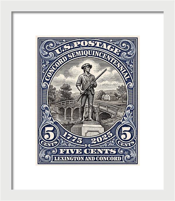 Concord 5c - Framed Print