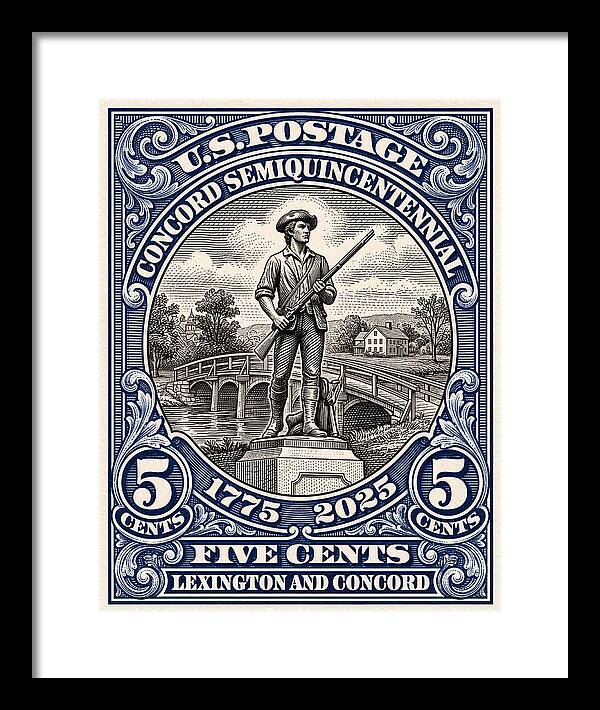 Concord 5c - Framed Print