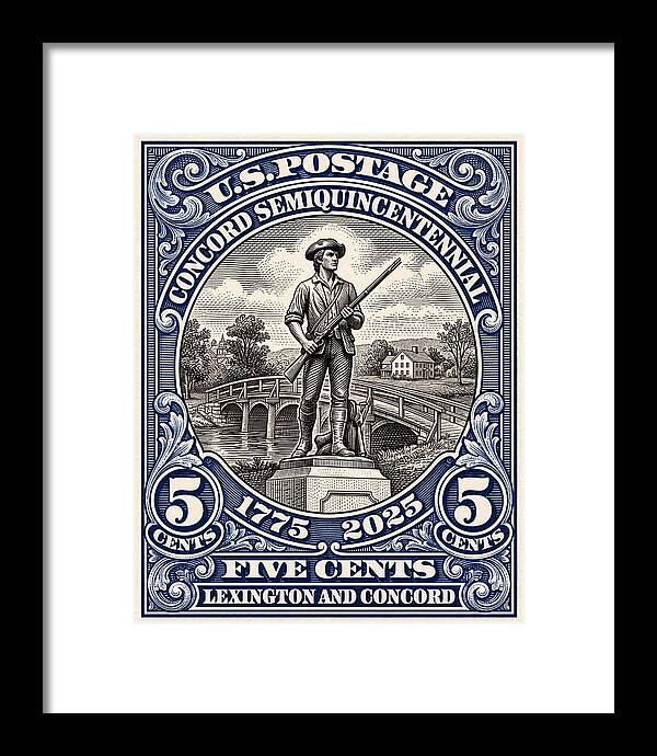 Concord 5c - Framed Print