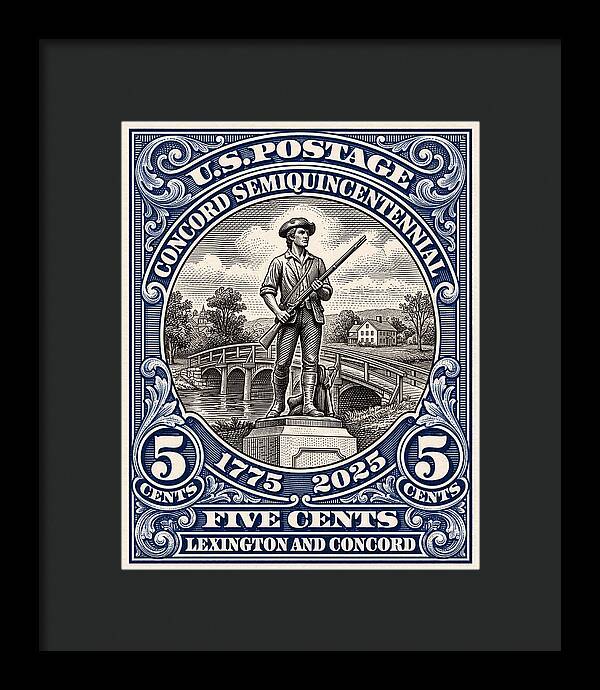 Concord 5c - Framed Print