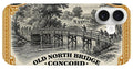 Concord Old North Bridge 10c - Phone Case