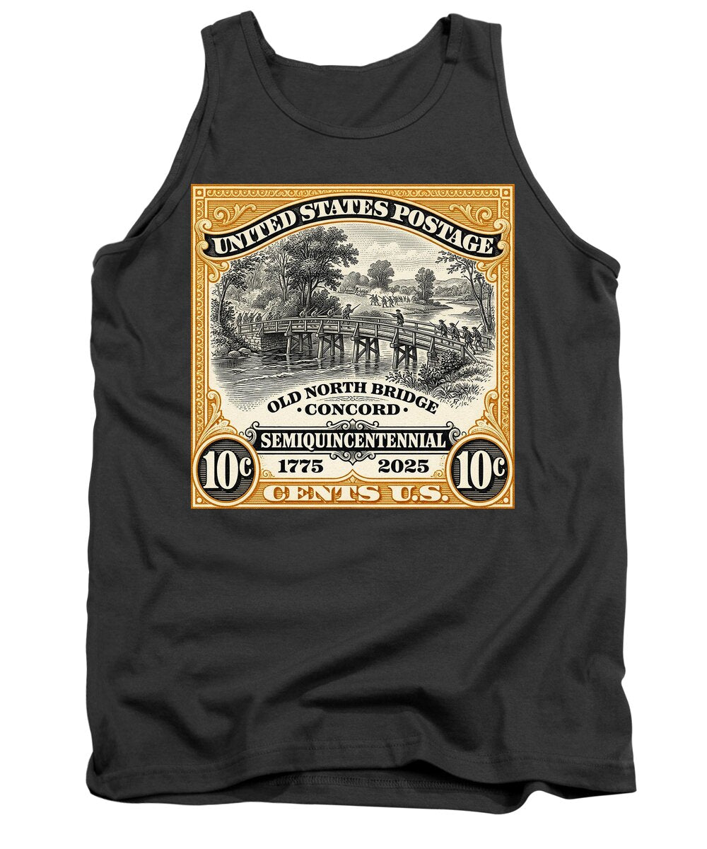 Concord Old North Bridge 10c - Tank Top