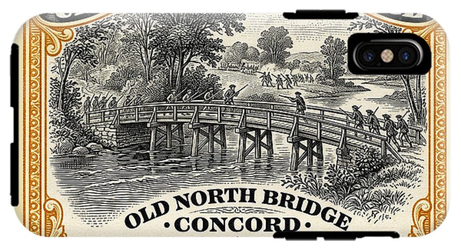 Concord Old North Bridge 10c - Phone Case