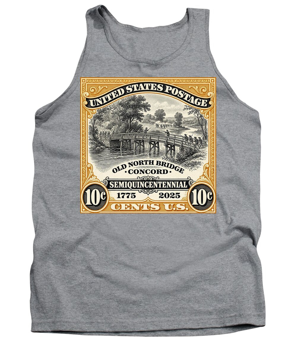 Concord Old North Bridge 10c - Tank Top