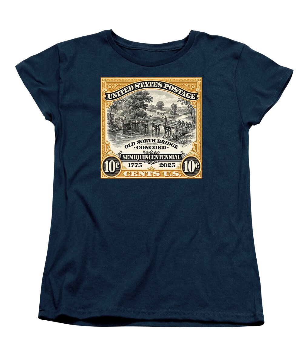 Concord Old North Bridge 10c - Women's T-Shirt (Standard Fit)