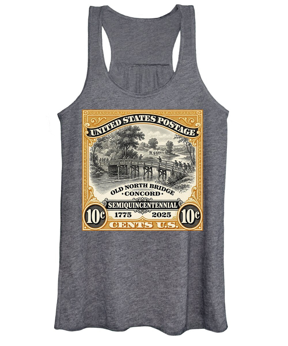 Concord Old North Bridge 10c - Women's Tank Top