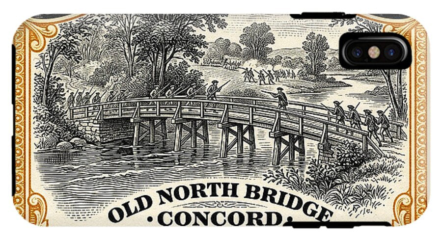 Concord Old North Bridge 10c - Phone Case