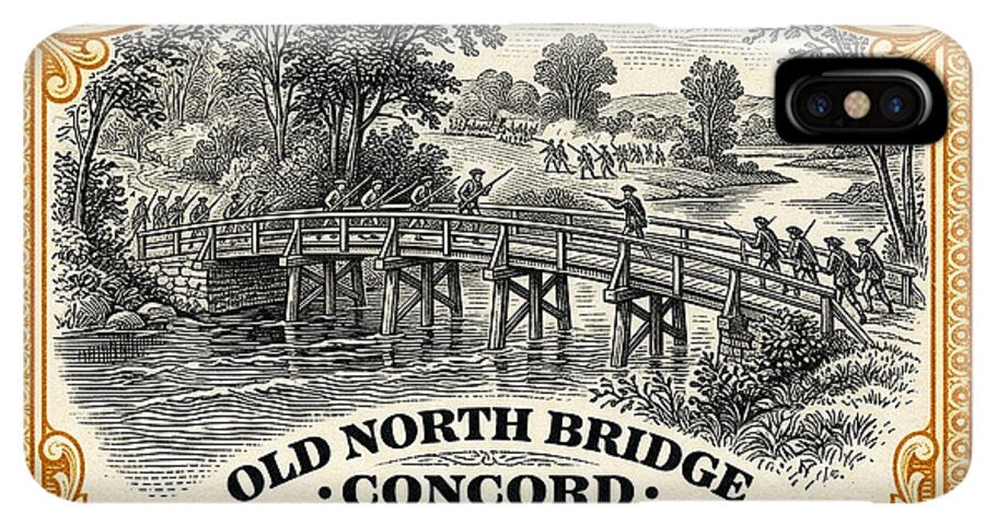 Concord Old North Bridge 10c - Phone Case