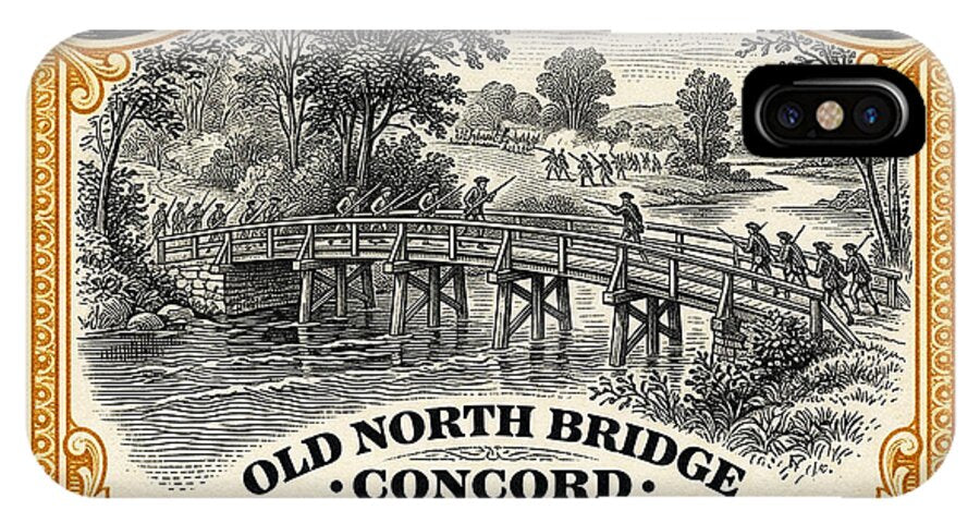 Concord Old North Bridge 10c - Phone Case