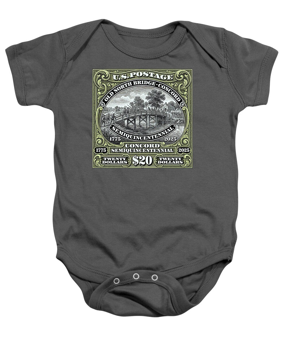 Concord Old North Bridge $20 - Baby One-Piece