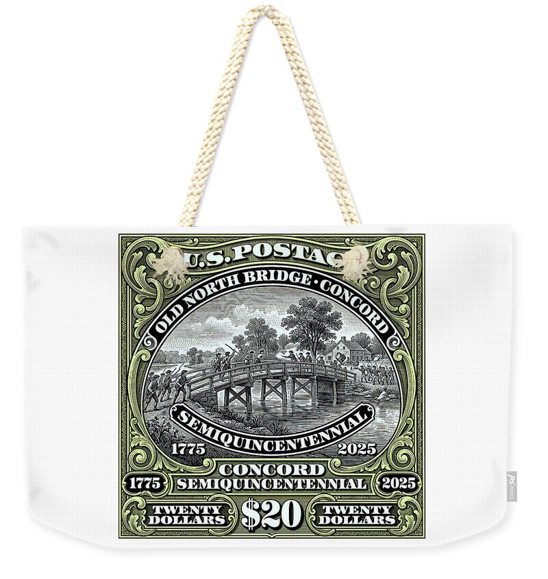 Concord Old North Bridge $20 - Weekender Tote Bag