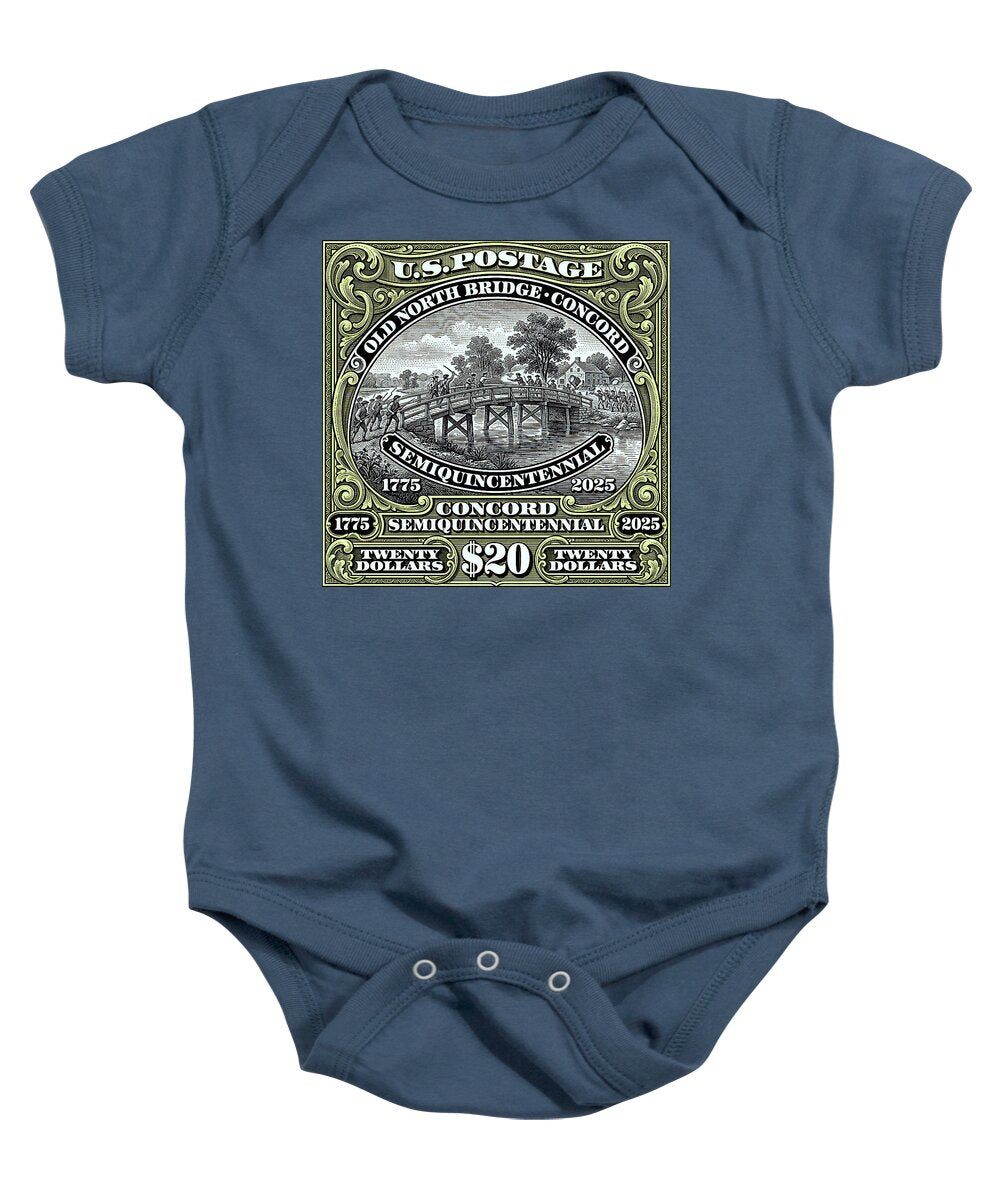 Concord Old North Bridge $20 - Baby One-Piece