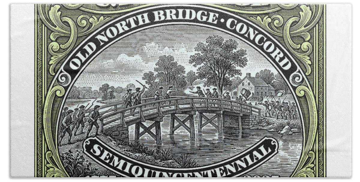 Concord Old North Bridge $20 - Beach Towel