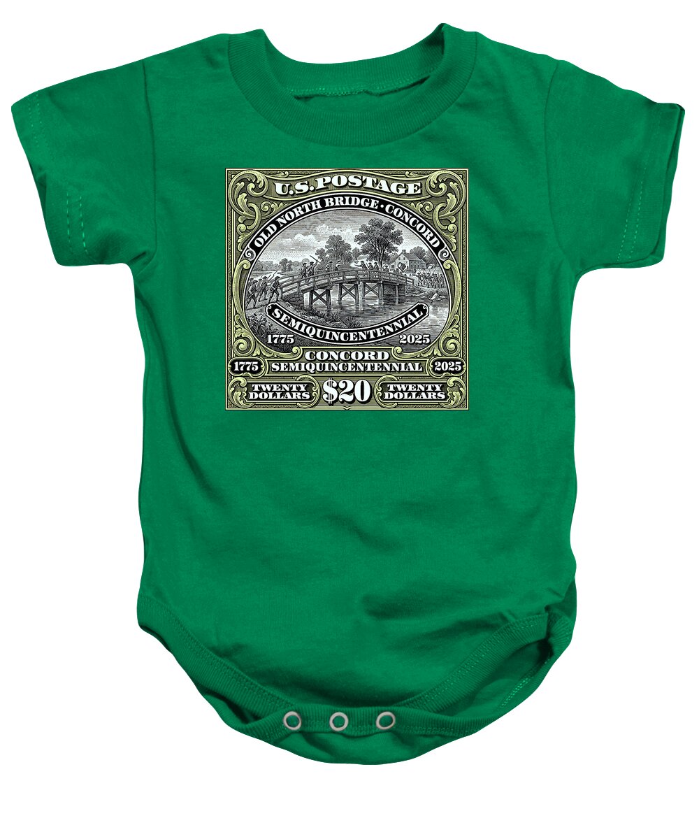 Concord Old North Bridge $20 - Baby One-Piece