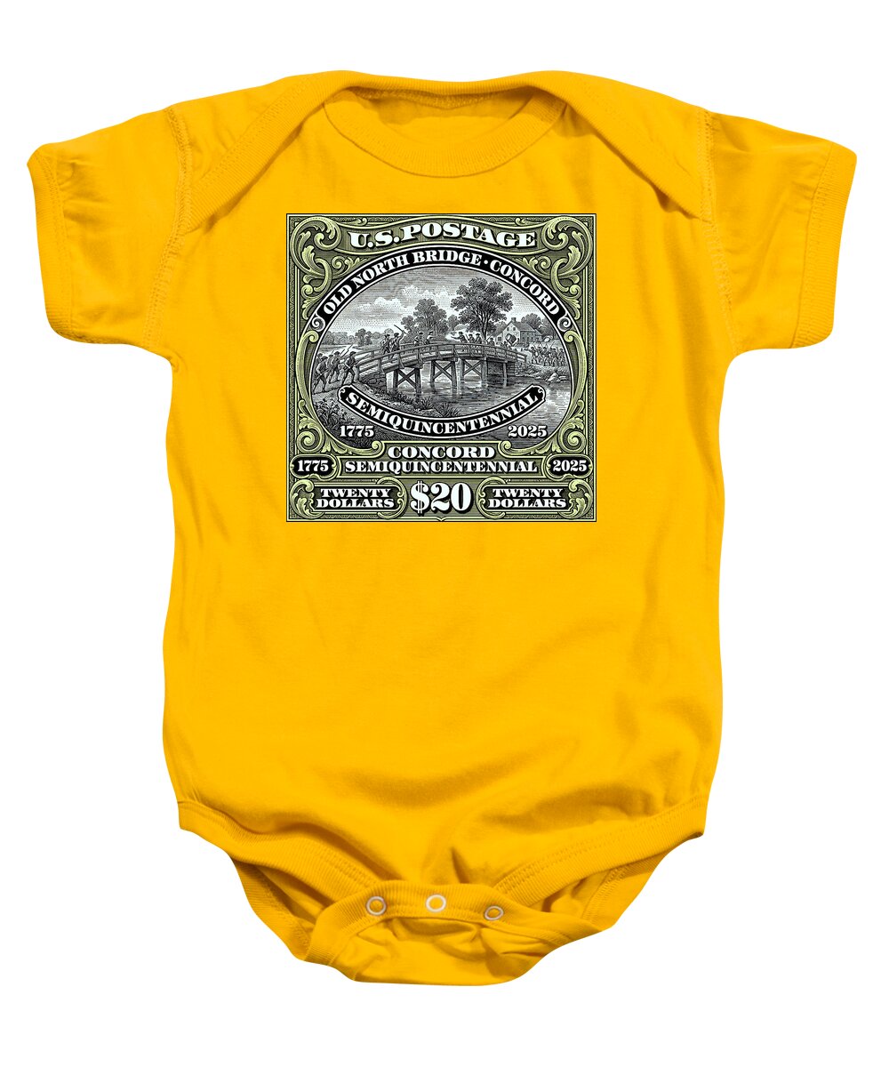 Concord Old North Bridge $20 - Baby One-Piece