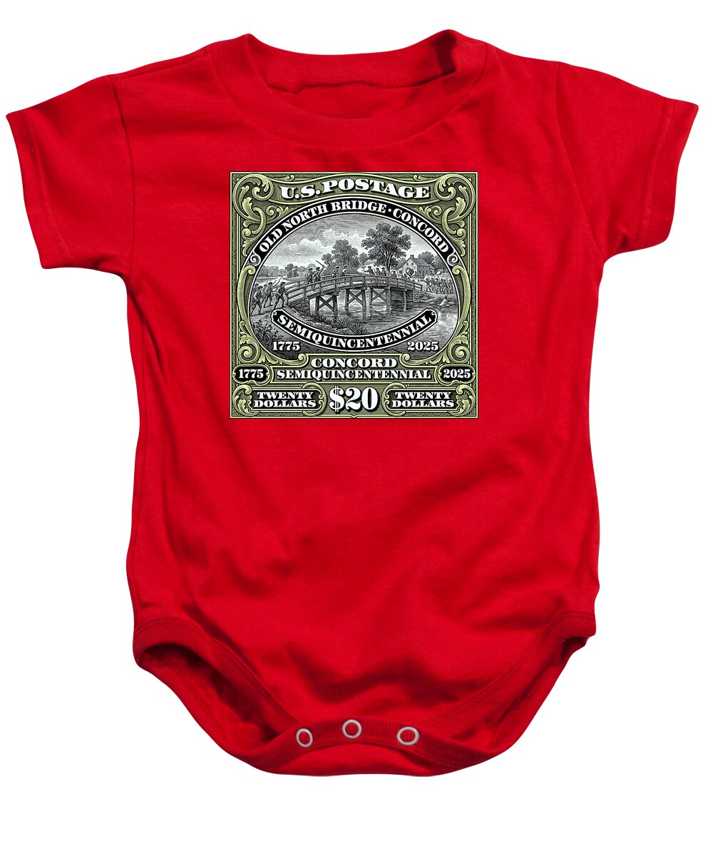 Concord Old North Bridge $20 - Baby One-Piece