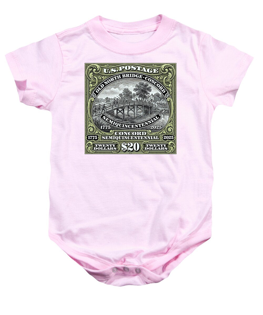 Concord Old North Bridge $20 - Baby One-Piece