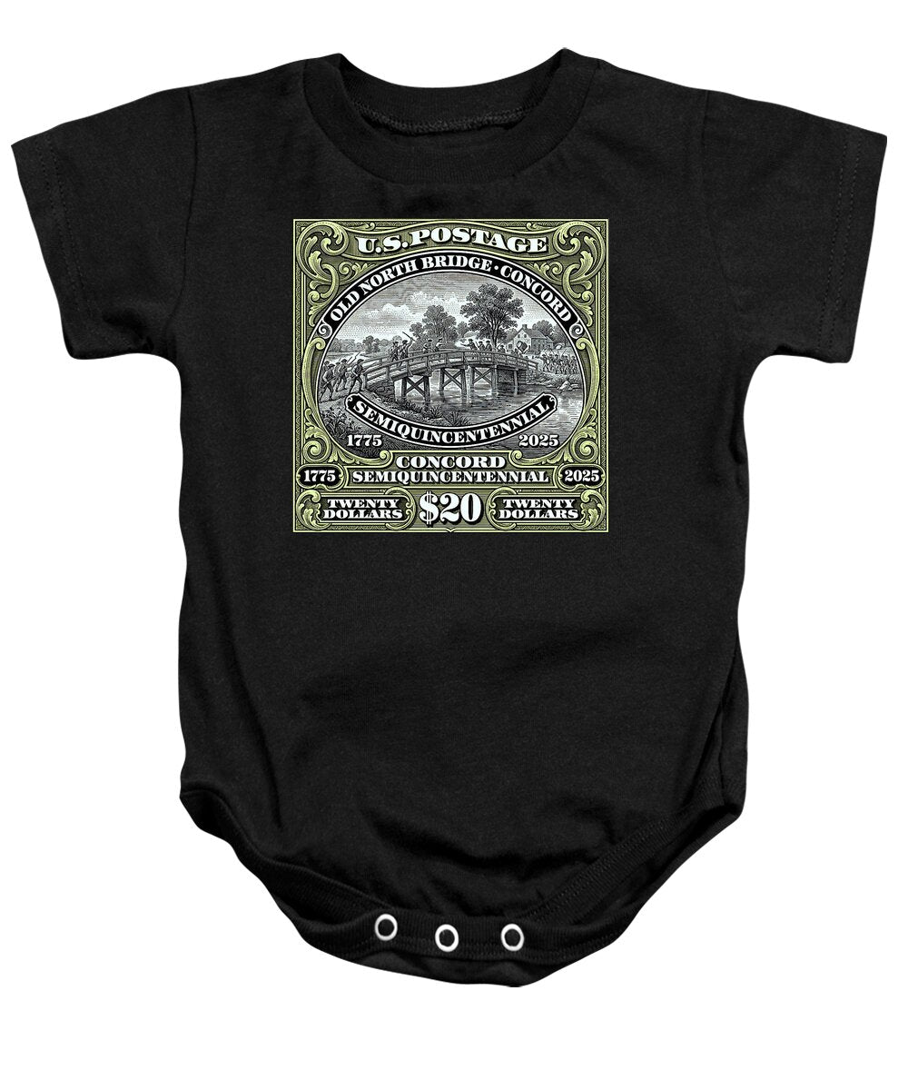 Concord Old North Bridge $20 - Baby One-Piece