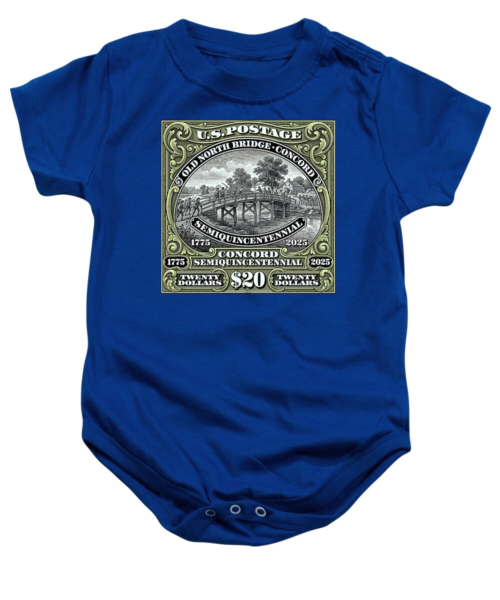 Concord Old North Bridge $20 - Baby One-Piece