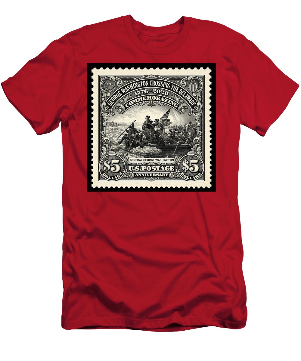 Crossing Delaware $5 - T-Shirt