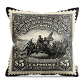 Crossing Delaware $5 - Throw Pillow