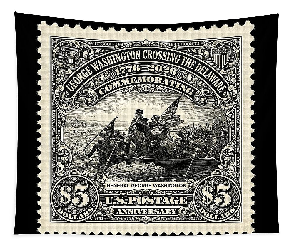 Crossing Delaware $5 - Tapestry