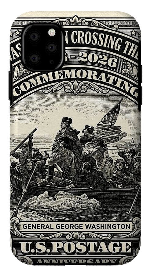 Crossing Delaware $5 - Phone Case