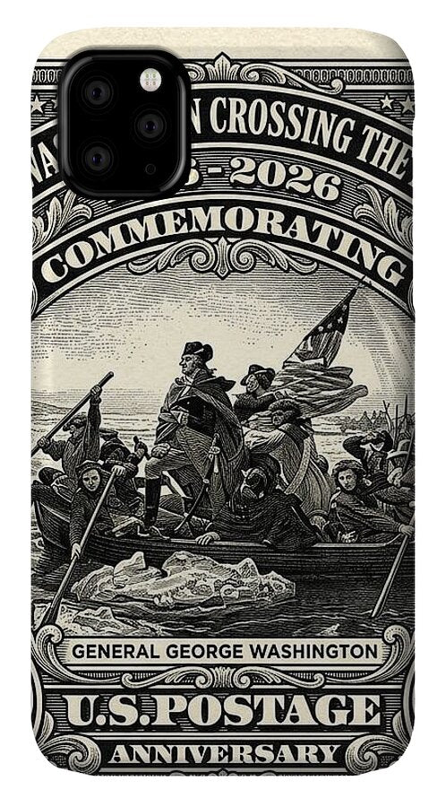 Crossing Delaware $5 - Phone Case
