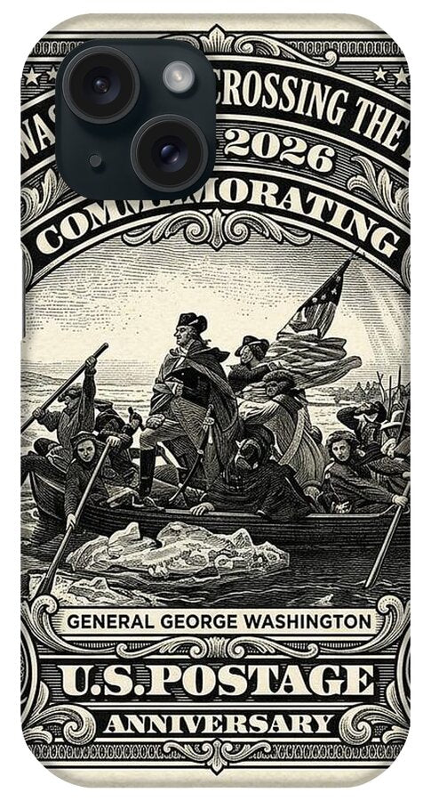 Crossing Delaware $5 - Phone Case