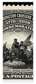 Crossing Delaware $5 - Yoga Mat