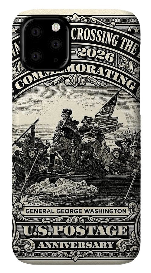 Crossing Delaware $5 - Phone Case