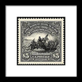 Crossing Delaware $5 - Framed Print