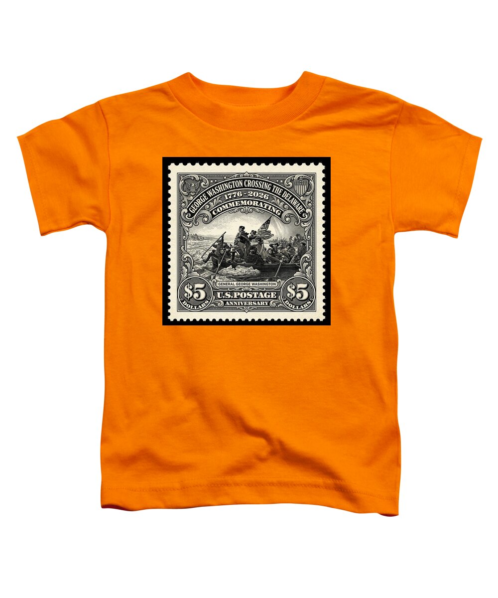 Crossing Delaware $5 - Toddler T-Shirt