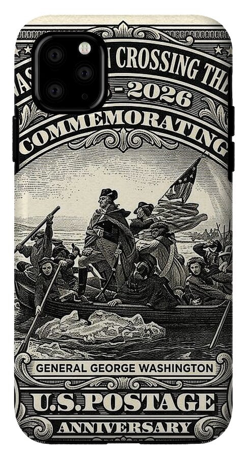 Crossing Delaware $5 - Phone Case