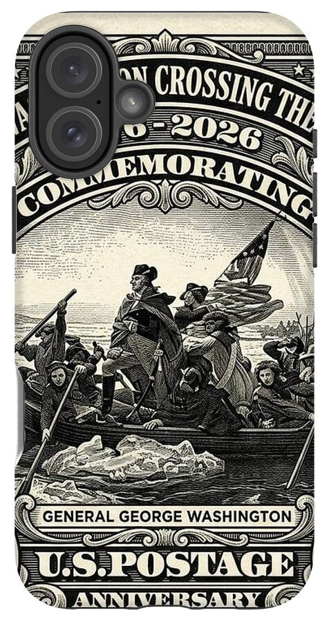 Crossing Delaware $5 - Phone Case