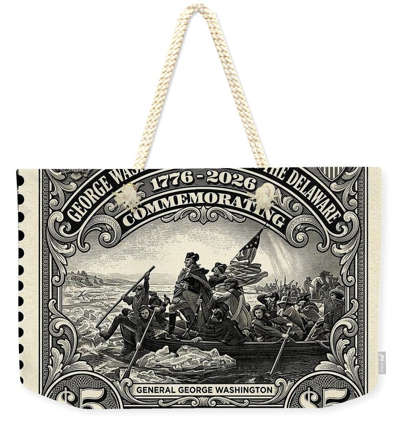 Crossing Delaware $5 - Weekender Tote Bag