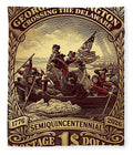 Crossing the Delaware $1 - Blanket