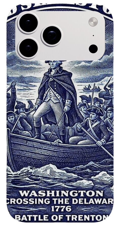 Crossing the Delaware 10c - Phone Case