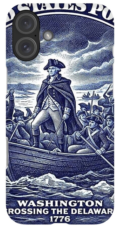 Crossing the Delaware 10c - Phone Case