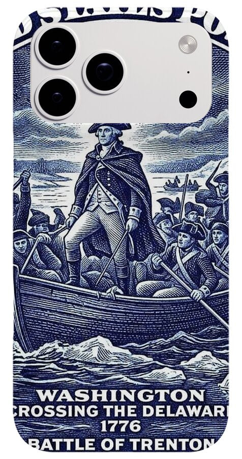 Crossing the Delaware 10c - Phone Case