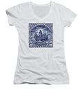 Crossing the Delaware 10c - Women's V-Neck