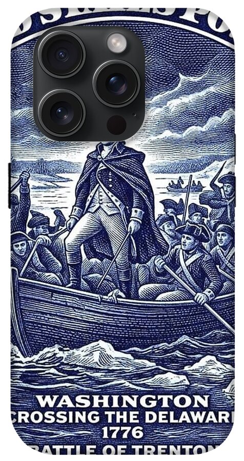 Crossing the Delaware 10c - Phone Case
