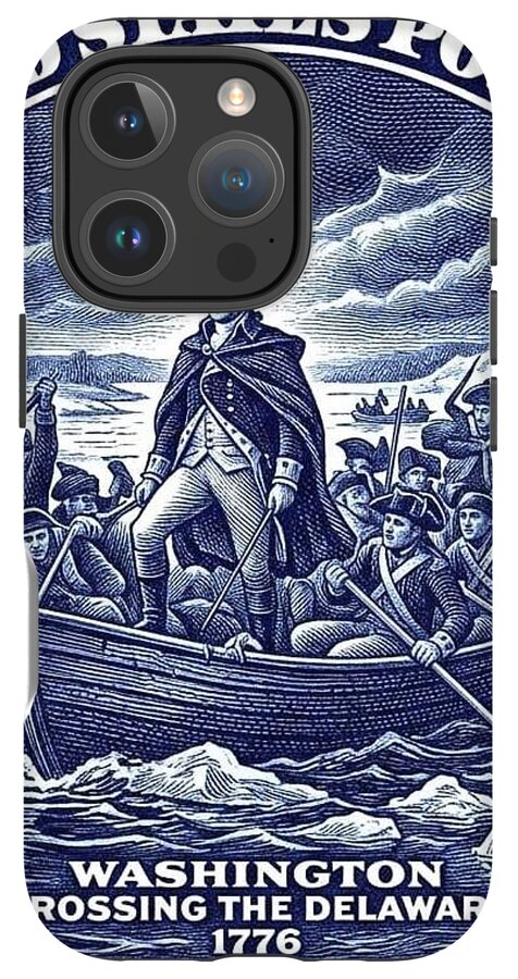 Crossing the Delaware 10c - Phone Case