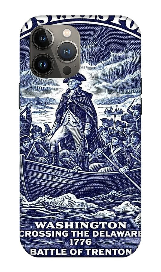 Crossing the Delaware 10c - Phone Case