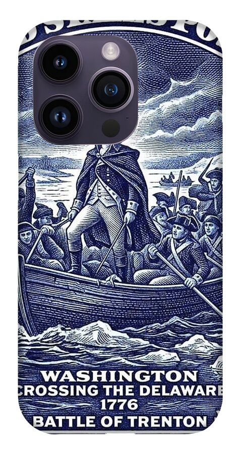 Crossing the Delaware 10c - Phone Case
