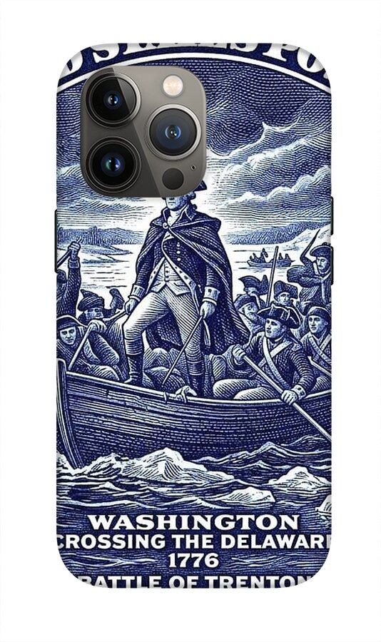 Crossing the Delaware 10c - Phone Case