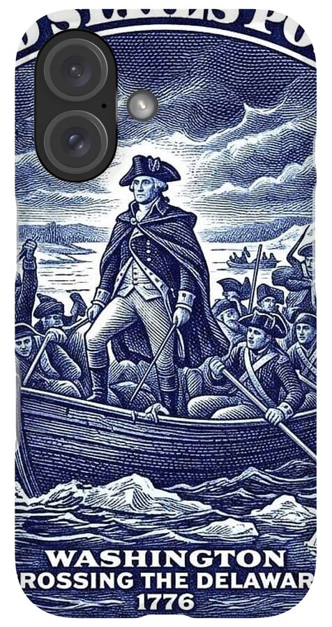 Crossing the Delaware 10c - Phone Case