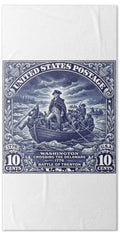 Crossing the Delaware 10c - Beach Towel