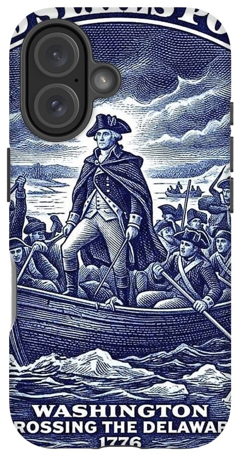 Crossing the Delaware 10c - Phone Case